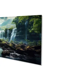 nestroots Green & White 1 Piece Canvas Other Wall Paintings image 2