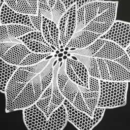 KANUSHI INDUSTRIES Grey Textured Table Runner image 3