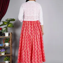 Mishpra Print A-Line Midi Dress image 4