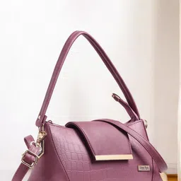 WOMEN MARKS Textured PU Bucket Sling Bag-picture-6