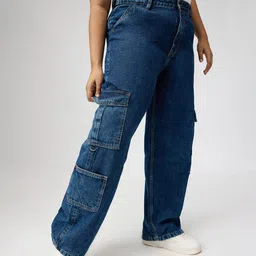 FREAKINS Women Straight Fit High-Rise Jeans image 4