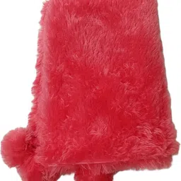 clotheinghub Woven Wool Blend Women Pink Stole image 2