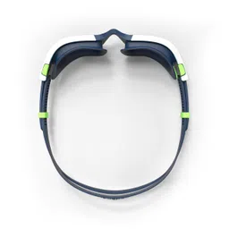 decathlon Kids Swimming Goggles UV Protection Anti Fogging Mirror Lenses Spirit White Blue image 5