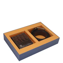 Da Milano Men Wallet and Belt Accessory Gift Set image 2