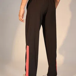 SG Men Colourblocked Mid-Rise Track Pants image 3