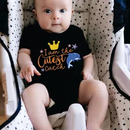 Lillypupp Infant Typography Printed Bodysuit image 3