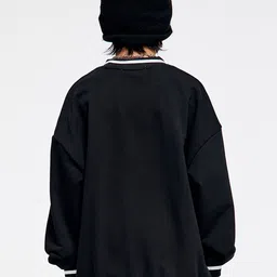 LULU & SKY Kids Typography Printed Sweatshirt image 3