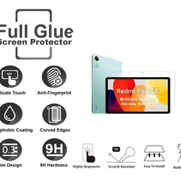 Vetrivel Tempered Glass Guard for Redmi Pad SE 11 inch image 2