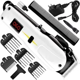 Xyntac Rechargeable Professional Hair Clipper Unique Switching Mode FullyTrimmerR Trimmer 180 min Runtime 4 Length Settings-image-6