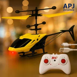 apj enterprise Rechargeable Remote Control Flying Helicopter Toy for Kids-picture-33