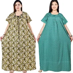 balnce collection Pack of 2 Women Nighty-picture-14