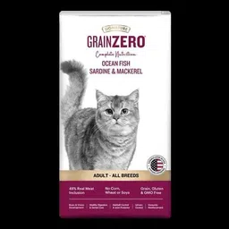 signature Grainzero ocean fish adult-all breed Mackeral 1.2 kg Dry Adult, Senior Cat Food-picture-17