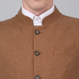 cantabil Self Design, Solid Men Waistcoat image 5