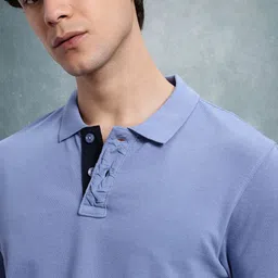 The Roadster Life Co. Polo Collar Pure Cotton T-shirt image 3