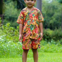 Stuffie Land Boys Printed Night suit-picture-41