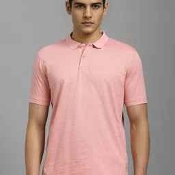 Louis Philippe Cotton Abstract Printed Polo Collar Regular Fit T-Shirt-picture-19