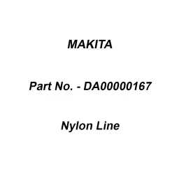 Makita Nylon Line, Part No DA00000167-image-15