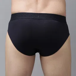 U.S. Polo Assn. Men Low-Rise Knitted Micro Modal Briefs I702-195-PL image 3