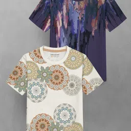 HELLCAT Boys 2 Printed Pockets T-shirt-picture-24