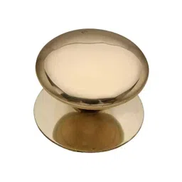 Screw Tight 1.25 Inch Zinc Brass Finish Door Knob Z070204PBL-2 (Pack of 2)-picture-47