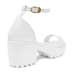 Klaur Melbourne Block Sandals with Buckles image 2