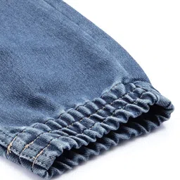 SPYKAR Men High-Rise Heavy Fade Stretchable Denim Joggers image 5