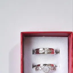 Teeragaj Set Of 2 Stainless Steel Ring image 2