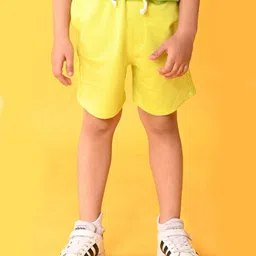 Anthrilo Solid Shorts - Green-picture-22