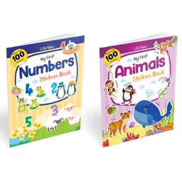 little masters My First Numbers and Animals Stickers Book-English-picture-13