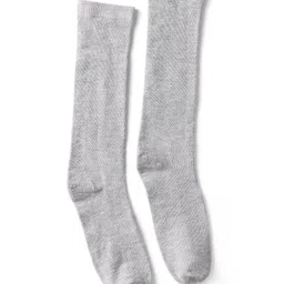 Pine Kids Cotton Knit Knee Length Solid Colour Socks Pack Of 3 (Colour May Vary) image 3