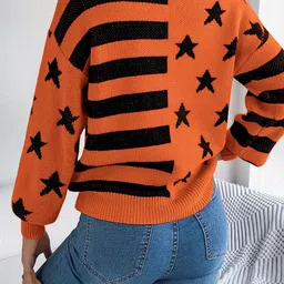 StyleCast x Revolte Women Striped Round Neck Pullover image 5