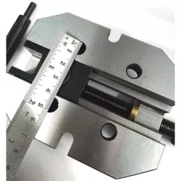 A.D INTERNATIONAL Milling Attachment with 110 x 85 mm Base Size and 2-3/8 inch (60 mm) Jaw Width for Lathe Vertical Slide, VL-4GQE-XHP9 image 4