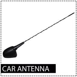Auto Pearl Roof Mount Mast Flexible Car Antenna with Anti-Theft Design Compatible For Tata Indigo image 2