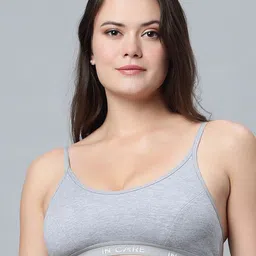 In Care Women Pack of 2 Full Coverage Non Padded Solid Workout Bra image 2