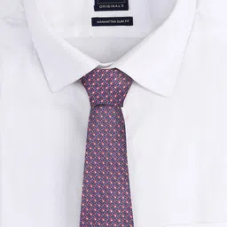 Arrow Men Woven Design Broad Tie image 2