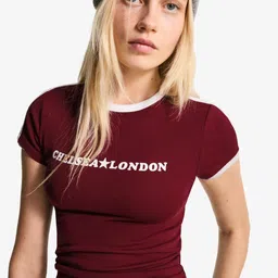 Bershka Women Short sleeve T-shirt with print image 2