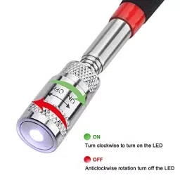 YADAV Long Adjustable Telescopic Magnetic Pick Up Rod Tool Stick 1.5 lb Capacity image 2