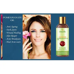 Oilanic Cold Pressed Pomegranate Seed Massage Oil - 100 ml image 2