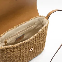 PARFOIS Basket Weave Crossbody Sling Bag image 2
