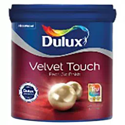 Dulux Velvet Touch Pearl Glo 4 L Brilliant White Interior Paint image 1