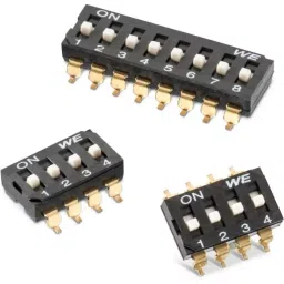 WURTH ELEKTRONIK 8 Way Surface Mount DIP Switch SPST Raised Actuator, 418121270808 (Pack of 800)-image-63
