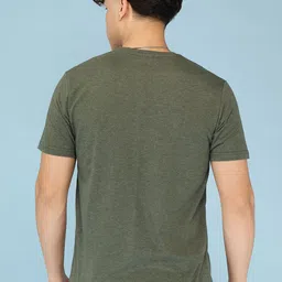 BRAWNY BATTLER Typography Printed Round Neck Short Sleeves Pure Cotton T-shirt image 4