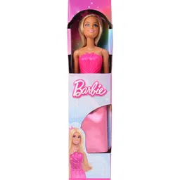 Barbie Royal Fashion Doll with Blonde Hair, Removable Skirt & Accessories Butterfly Theme Pink - Length 30.5 cm-picture-38