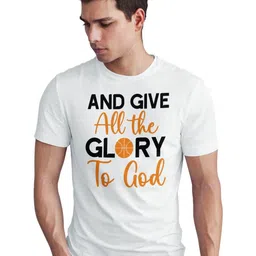 Seekbuylove Men Bio Finish Typography Printed Round Neck Pure Cotton T-shirt-picture-10