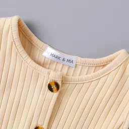 Mark & Mia Sleeveless Bow Appliqued Jumpsuit - Beige image 3