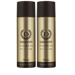 Denver Men Set of 2 Prestige Deodorant Body Sprays - 200ml Each image 1