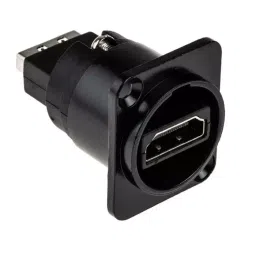 RS PRO Type A 2 Way Female Feedthrough HDMI Connector, 1438921-picture-25