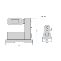 Insize Electronic Level 0-0.5 mm/m, 4952-150 image 2