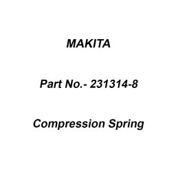 Makita Compression Spring Size 4 for 4301, Part No 231314-8-picture-35