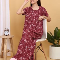 Sweet Dreams Printed Maxi Nightdress-picture-33